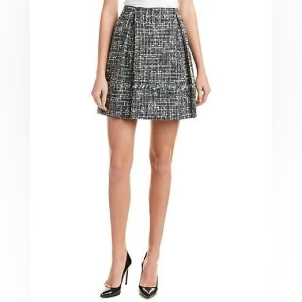 Brooks Brothers Grey Wool Blend Skirt (size 8)